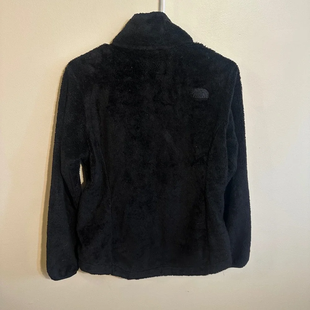The North Face Osito Jacket‎ Womens Medium Black Full Zip Fleece Outdoor Soft